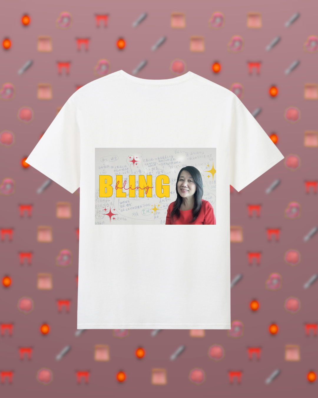 Ms. Chen tee back