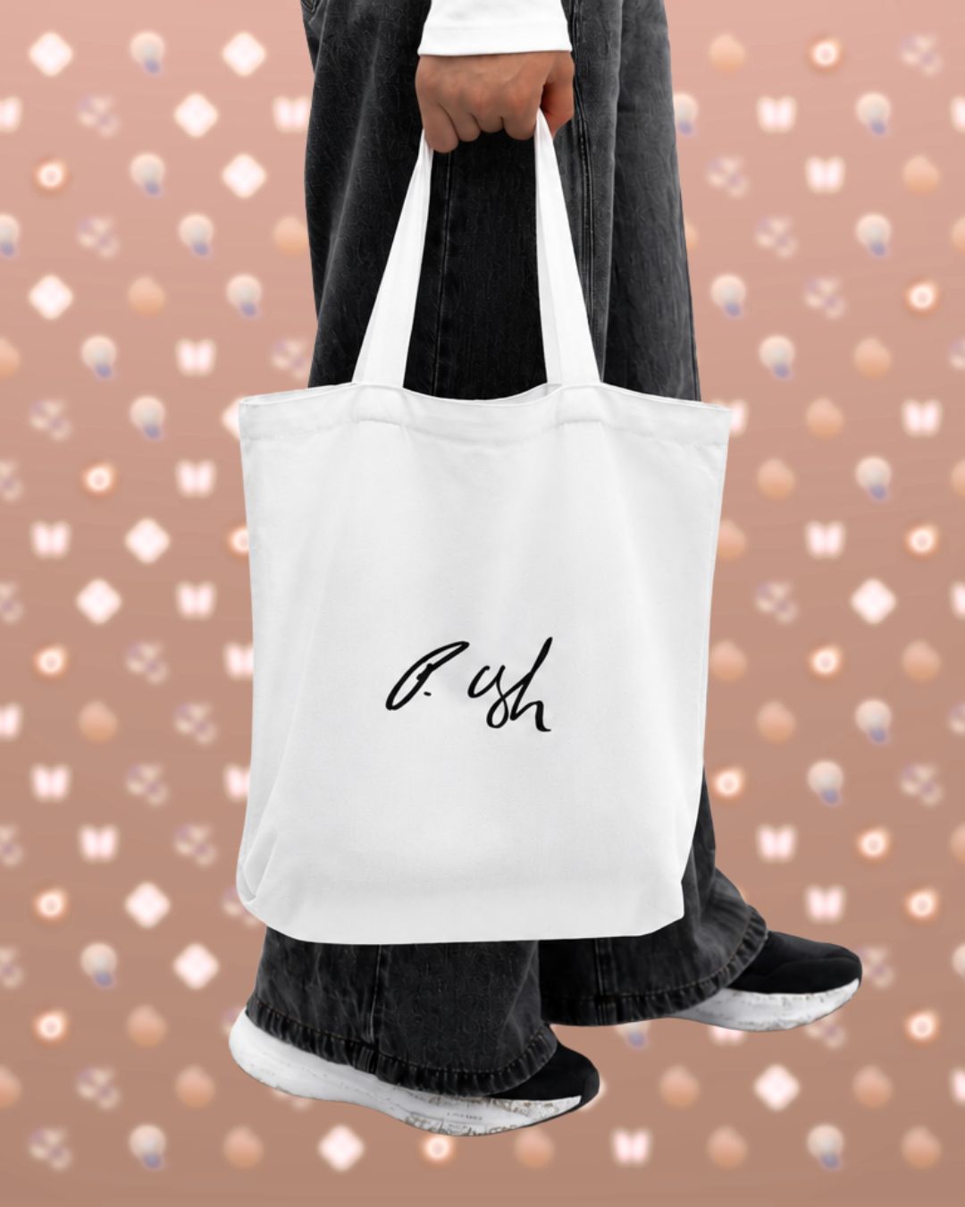 Mr. Walsh tote front